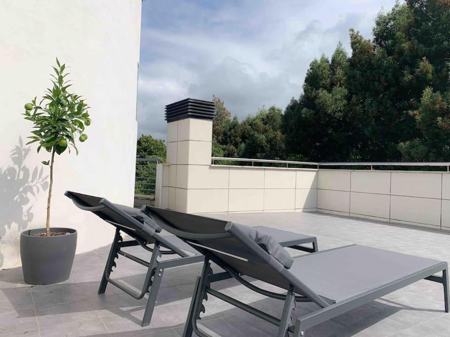 Appartement Atico Con Esplendida Terraza à Comillas Extérieur photo